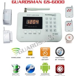 Hướng dẫn sử dụng cài đặt hệ thống báo trộm không dây GUARDSMAN GS-6000